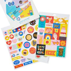 Alternative view of Hallmark - Decorate and Send Colorful Sticker Book
