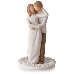 Hallmark - Willow Tree Together Wedding Cake Topper Figurine