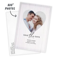 Alternative view of Hallmark - Rustic Heart Save the Date