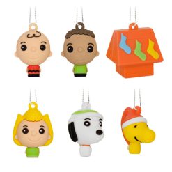 Hallmark - Mini Peanuts Shatterproof Hallmark - Ornaments, Set of 6
