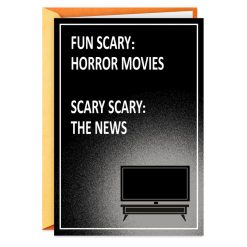 Hallmark - Choose Your Scary Wisely Funny Halloween Card