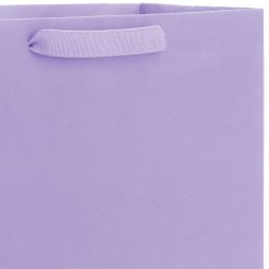 Alternative view of Hallmark - 13" Solid Lavender Large Gift Bag