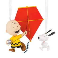 Hallmark - Peanuts Charlie Brown and Snoopy Hallmark - Ornaments, Set of 2