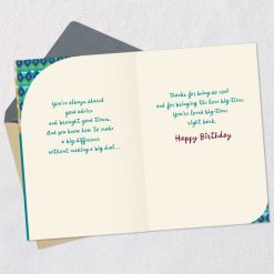 Alternative view of Hallmark - You're Loved Big-Time Birthday Card for Uncle