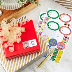Alternative view of Hallmark - Vanilla-Scented Colorful Birthday Gift Tags and Stickers, 3 sheets