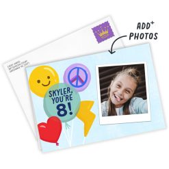 Alternative view of Hallmark - Personalized Balloons Celebration Photo Card