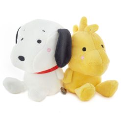 Hallmark - Better Together Peanuts Snoopy and Woodstock Magnetic Plush, 5.25