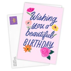 Alternative view of Hallmark - Beautiful Day Wonderful Year Custom Birthday Card
