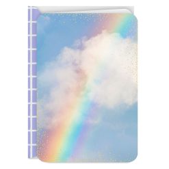 Hallmark - Rainbow and Clouds Blank Card