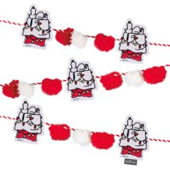 Hallmark - Peanuts Snoopy Doghouse Fabric Hallmark - Garland, 72