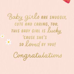 Alternative view of Hallmark - Sweet, Fun and Loved a Ton New Baby Girl Card