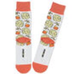 Alternative view of Hallmark - Shoebox Devoted to Cheese Funny Crew Socks