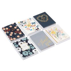 Hallmark - Elegant Florals Boxed Blank Thank-You Notes Assortment, Pack of 48