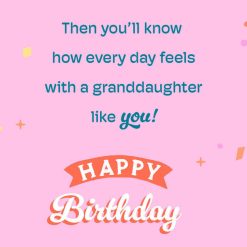 Alternative view of Hallmark - You're the Sweetest Birthday Card for Granddaughter
