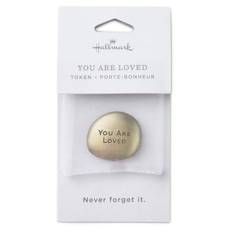 Hallmark - You Are Loved Antiqued Metal Pocket Token - Image 5