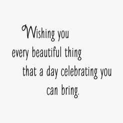 Alternative view of Hallmark - Wishing You Every Beautiful Thing Birthday Card