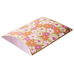 Hallmark - Pink and Orange Floral Pillow Box
