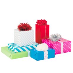 Alternative view of Hallmark - Bright and Bold 6-Pack Wrapping Paper, 180 sq. ft. total