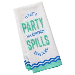 Hallmark - Funny Party Tea Towel, 18x26