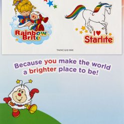 Alternative view of Hallmark - Rainbow Brite Hope It's Magical Birthday Coloring Card for Kids With Stickers