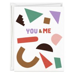 Hallmark - You and Me Make Sense Card