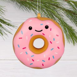 Alternative view of Hallmark - Smiling Sprinkle Donut Shatterproof Hallmark - Ornament