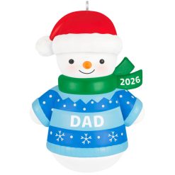 Hallmark - Dad Snowman 2026 Ornament