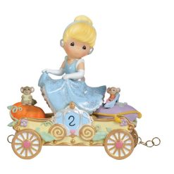 Hallmark - Precious Moments Disney Bibbidi, Bobbidi, BooéNow You're Two! Cinderella Figurine, Age 2