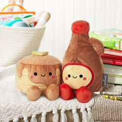 Alternative view of Hallmark - Better Together Pancakes and Syrup Magnetic Plush, 7