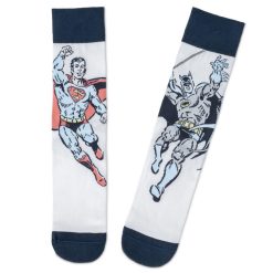 Hallmark - DC Superman and Batman Novelty Crew Socks