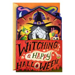 Alternative view of Hallmark - Cackling Witch Funny Pop-Up Halloween Card With Sound and Light