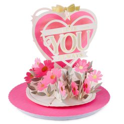 Alternative view of Hallmark - Best Mom Ever Hearts and Flowers Musical 3D Pop-Up Mother's Day Card With Motion