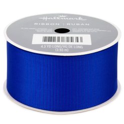 Hallmark - 1.5 Royal Blue Grosgrain Ribbon, 12.9'