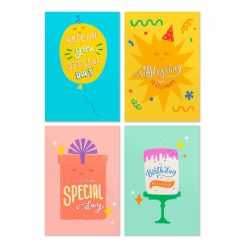 Hallmark - Bold and Bright Blessings Assorted Religious Birthday Cards, Box of 12