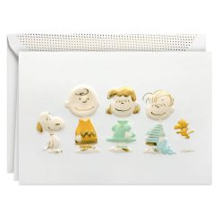 Hallmark - Peanuts Charlie Brown and Lucy Blank Card