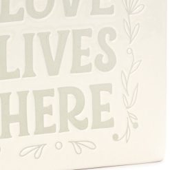 Alternative view of Hallmark - Love Lives Here House-Shaped Vase