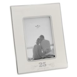 Hallmark - 25" Years of Us Silver Anniversary Picture Frame, 5x7