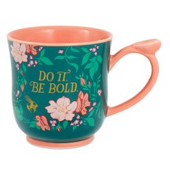 Hallmark - Bridgerton Do It, Be Bold Floral Tea Cup, 15 oz.