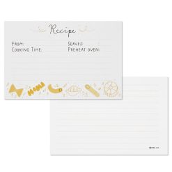 Hallmark - Pasta Recipe Cards, Pack of 36