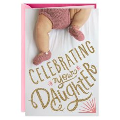 Hallmark - Celebrating Your Daughter New Baby Card
