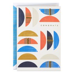 Hallmark - You Deserve All This Happiness Congratulations Card