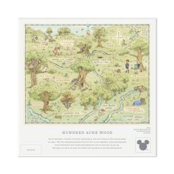Alternative view of Hallmark - Disney Winnie the Pooh Hundred Acre Wood Map 1000-Piece Puzzle