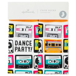 Alternative view of Hallmark - Dance Party Cassette Tapes Fun Crew Socks