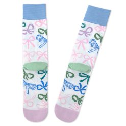 Alternative view of Hallmark - Colorful Bows Novelty Crew Socks