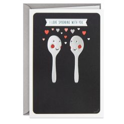 Hallmark - Spooning and Forking Naughty Love Card