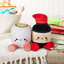 Alternative view of Hallmark - Better Together Sushi and Soy Sauce Magnetic Plush, 5.25