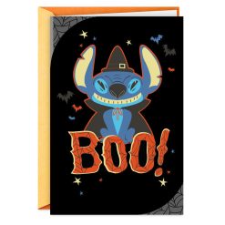 Hallmark - Disney Lilo & Stitch Witchy Stitch Halloween Card for Kids