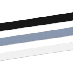 Alternative view of Hallmark - White/Matte Silver/Metallic Black 3-Pack Curling Ribbon, 90' total