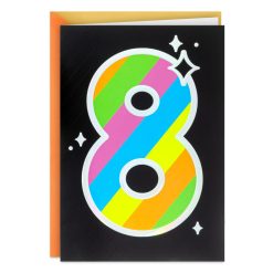 Hallmark - You're Totally Awesome 8th Birthday Card