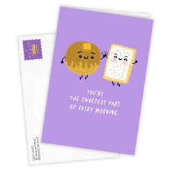 Alternative view of Hallmark - Waffle and Tart Romantic Custom Love Card